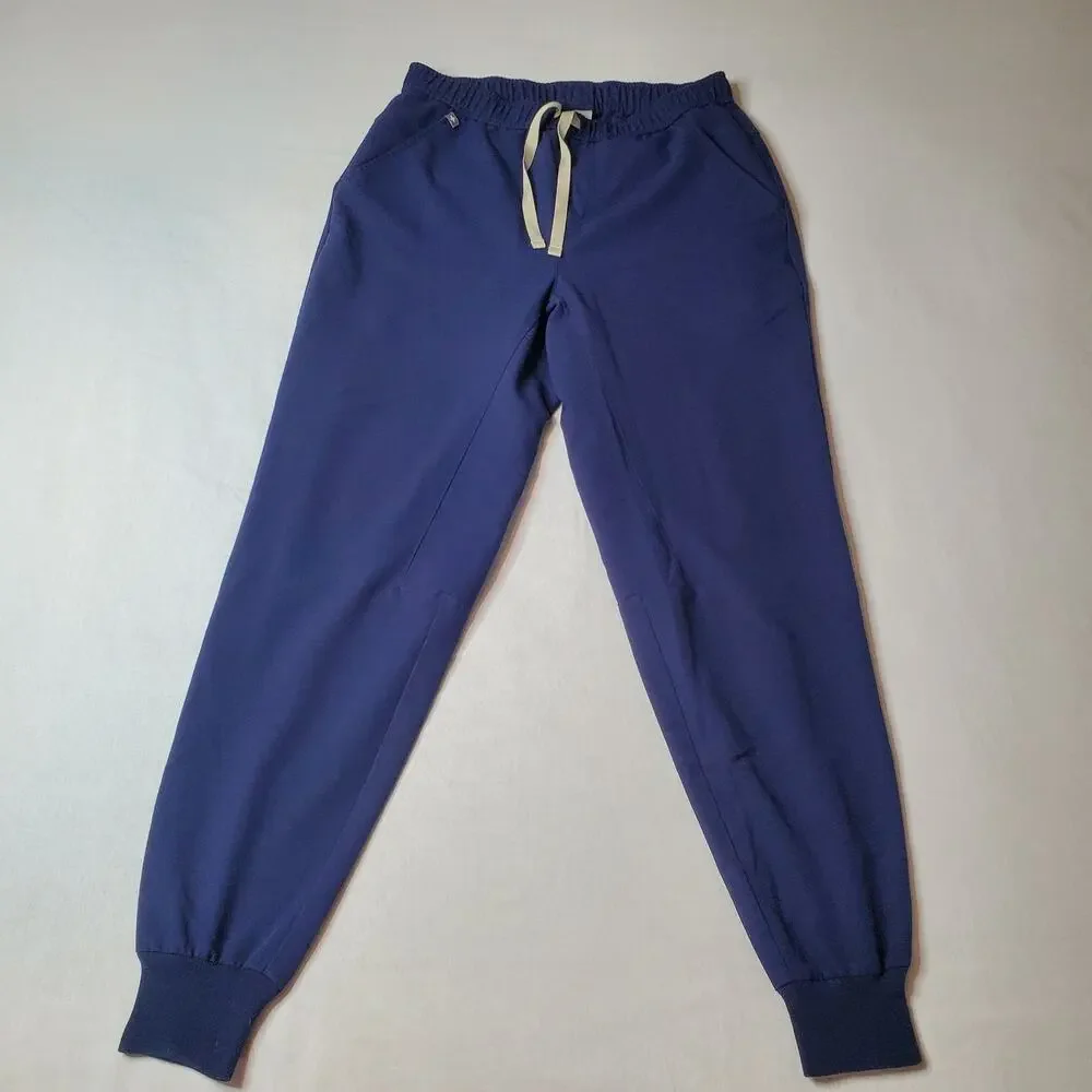 Figs Men's Size M Tansen Jogger Slim-Fit Scrub Pants Blue MXXSW2004S